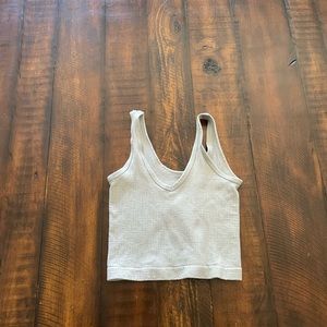 UO Sage Green Cropped Tank